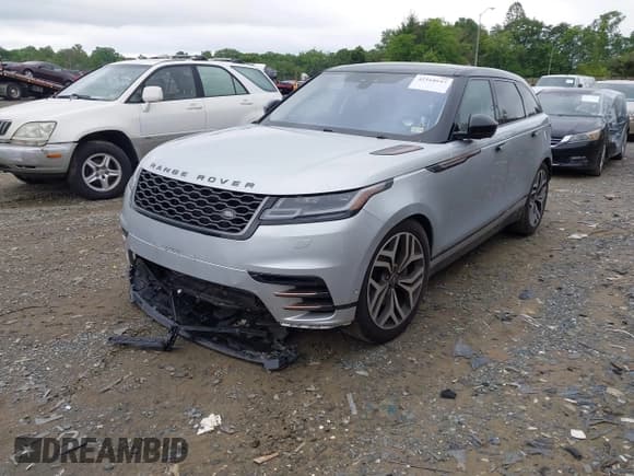 ✅ 2018 Land Rover Range Rover Velar R-Dynamic HSE • VIN: SALYM2RV0JA742422 • Lot: 42168647. Listed on IAAI with 65,298 mi. Free auction sales archive from the USA and detailed vehicle history report at DreamBid. Image 2.