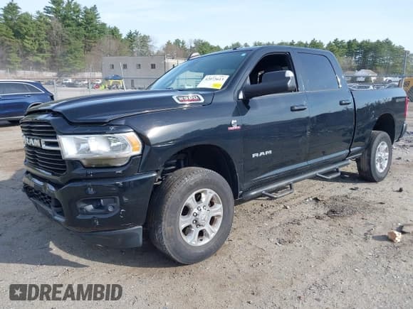 ✅ 2020 Ram 2500 Big Horn • VIN: 3C6UR5DL1LG115240 • Lot: 42073613. Listed on IAAI with 44,418 mi. Free auction sales archive from the USA and detailed vehicle history report at DreamBid. Image 2.