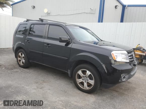 ✅ 2013 Honda Pilot EX-L • VIN: 5FNYF4H79DB028851 • Lot: 81110555. Listed on Copart with 163,644 mi. Free auction sales archive from the USA and detailed vehicle history report at DreamBid. Image 4.