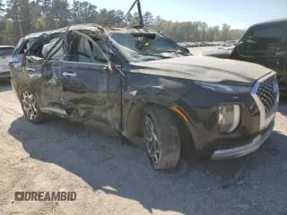 ✅ 2021 Hyundai Palisade Calligraphy • VIN: KM8R7DHE1MU194249 • Лот: 76566784. Опубликован ранее на Copart с пробегом Не указан. Бесплатный доступ к архиву аукционных продаж из США и подробный отчёт об истории автомобиля на DreamBid. Изображение 4.