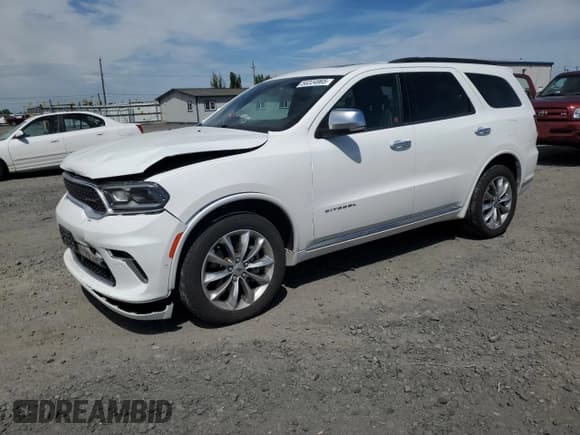 ✅ 2022 Dodge Durango Citadel • VIN: 1C4SDJETXNC193558 • Lot: 56224965. Listed on Copart with 29,684 mi. Free auction sales archive from the USA and detailed vehicle history report at DreamBid. Image 1.