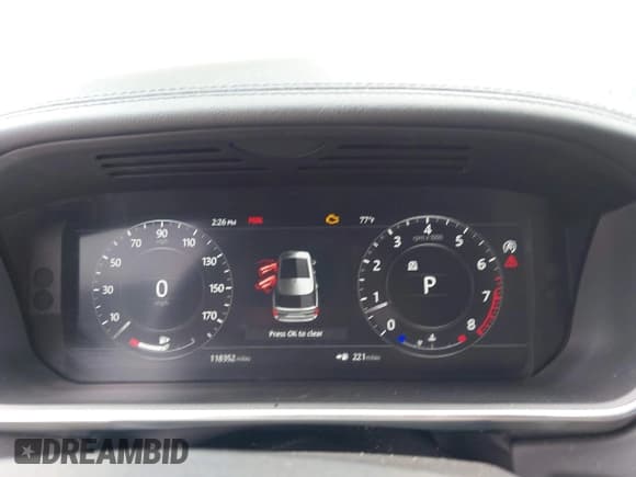 ✅ 2019 Land Rover Range Rover • VIN: SALGS2RE6KA535049 • Lot: 42117405. Listed on IAAI with 118,352 mi. Free auction sales archive from the USA and detailed vehicle history report at DreamBid. Image 7.