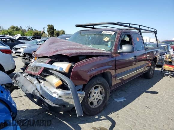 2003 Chevrolet Silverado 1500 LS with VIN 2GCEC19T931387303, listed as a Copart auction lot 65946904 with Not provided miles and Salvage title. Bid and sale history available at DreamBid. Image 1.