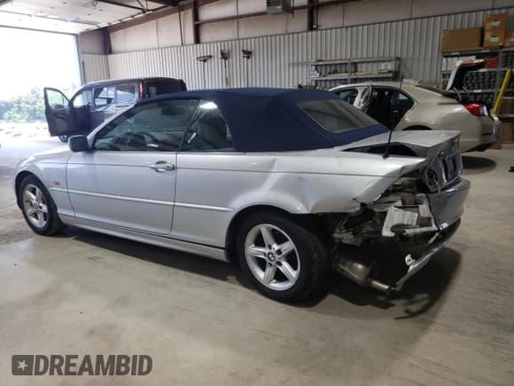 ✅ 2002 BMW 3 Series 325Ci • VIN: WBABS33442PG83740 • Lot: 61763375. Listed on Copart with 107,408 mi. Free auction sales archive from the USA and detailed vehicle history report at DreamBid. Image 2.