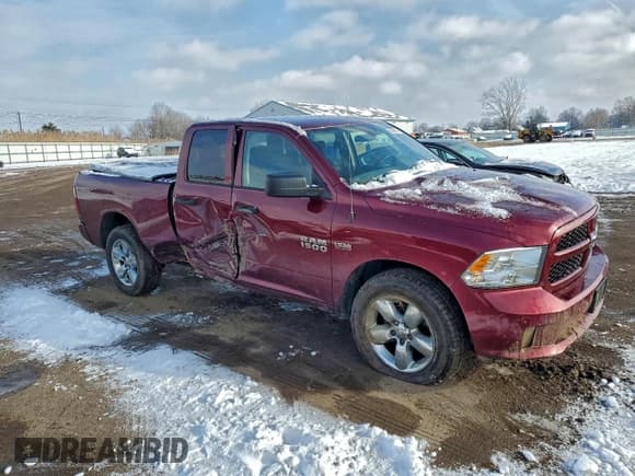 ✅ 2018 Ram 1500 Express • VIN: 1C6RR7FT3JS334625 • Lot: 95296315. Listed on Copart with 192,834 mi. Free auction sales archive from the USA and detailed vehicle history report at DreamBid. Image 4.