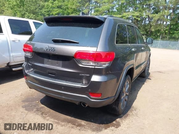 ✅ 2018 Jeep Grand Cherokee Limited • VIN: 1C4RJFBG1JC246007 • Lot: 42400511. Wystawiony na IAAI z przebiegiem 63 109 mil. Bezpłatny archiwum sprzedaży aukcyjnych z USA i szczegółowy raport historii pojazdu na DreamBid. Zdjęcie 4.