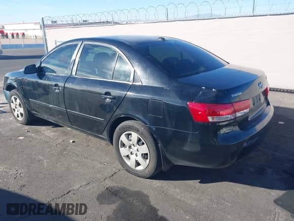 2008 Hyundai Sonata GLS with VIN 5NPET46C98H368357, listed as a IAAI auction lot 43610266 with 204,559 mi miles and . Bid and sale history available at DreamBid. Image 3.