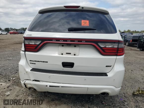 ✅ 2017 Dodge Durango GT • VIN: 1C4RDJDG4HC606386 • Lot: 82080745. Wystawiony na Copart z przebiegiem Nie podano. Bezpłatny archiwum sprzedaży aukcyjnych z USA i szczegółowy raport historii pojazdu na DreamBid. Zdjęcie 6.