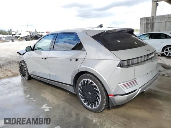 2022 Hyundai Ioniq 5 Limited z VIN KM8KRDAF6NU078173, wystawiony jako Copart lot #44031744 z przebiegiem 18 626 mil mil oraz . Historia ofert i sprzedaży dostępna na DreamBid. Obrazek 2.