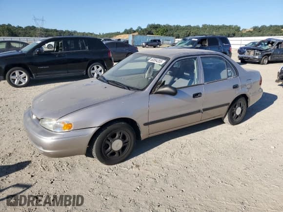 ✅ 2000 Chevrolet Prizm • VIN: 1Y1SK5485YZ407556 • Lot: 60894355. Listed on Copart with 123,708 mi. Free auction sales archive from the USA and detailed vehicle history report at DreamBid. Image 1.