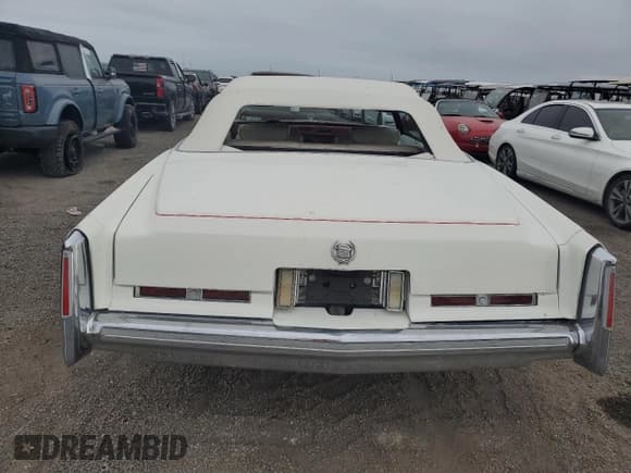 ✅ 1974 Cadillac Eldorado • VIN: 6L67S4Q408046 • Lot: 77112024. Listed on Copart with 97,414 mi. Free auction sales archive from the USA and detailed vehicle history report at DreamBid. Image 6.