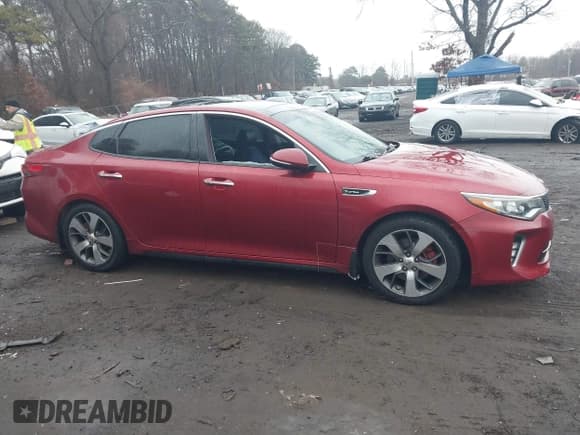 ✅ 2018 Kia Optima SX • VIN: 5XXGW4L27JG189389 • Lot: 41428657. Listed on IAAI with 108,944 mi. Free auction sales archive from the USA and detailed vehicle history report at DreamBid. Image 12.