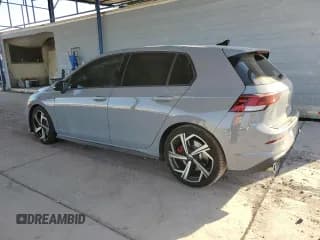 ✅ 2024 Volkswagen Golf GTI SE • VIN: WVW3A7CD8RW215282 • Лот: 75774854. Опубликован ранее на Copart с пробегом 4 165 миль. Бесплатный доступ к архиву аукционных продаж из США и подробный отчёт об истории автомобиля на DreamBid. Изображение 2.