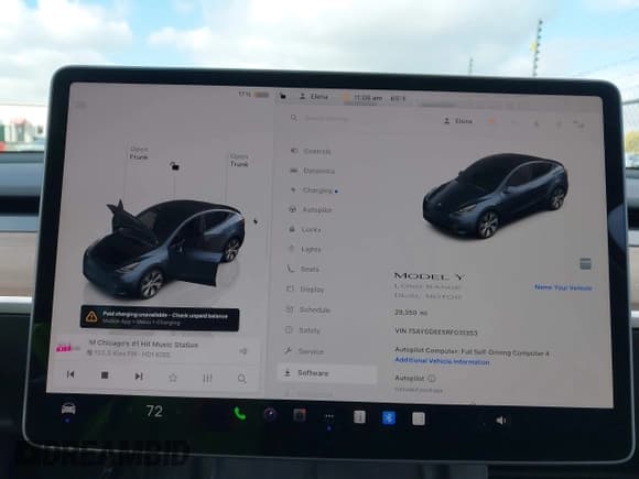 ✅ 2024 Tesla Model Y Long Range • VIN: 7SAYGDEE5RF031353 • Lot: 43451560. Listed on IAAI with 29,350 mi. Free auction sales archive from the USA and detailed vehicle history report at DreamBid. Image 7.