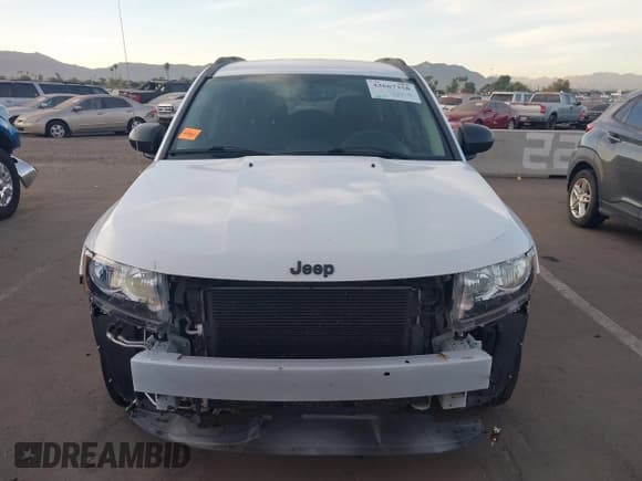 ✅ 2014 Jeep Compass Sport • VIN: 1C4NJCBA6ED830640 • Lot: 43667358. Listed on IAAI with 108,752 mi. Free auction sales archive from the USA and detailed vehicle history report at DreamBid. Image 13.