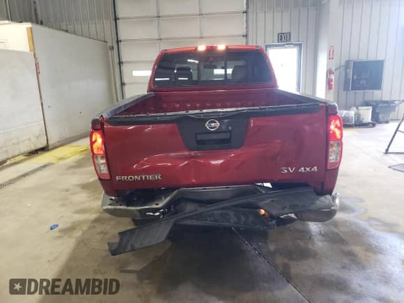 2016 Nissan Frontier SV with VIN 1N6AD0CW8GN719189, listed as a Copart auction lot 80374615 with 162,402 mi miles and Salvage title. Bid and sale history available at DreamBid. Image 6.