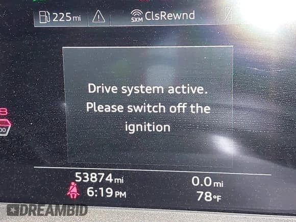 ✅ 2022 Audi RS 5 Sportback • VIN: WUAAWCF51NA902099 • Lot: 43455117. Listed on IAAI with 53,874 mi. Free auction sales archive from the USA and detailed vehicle history report at DreamBid. Image 15.