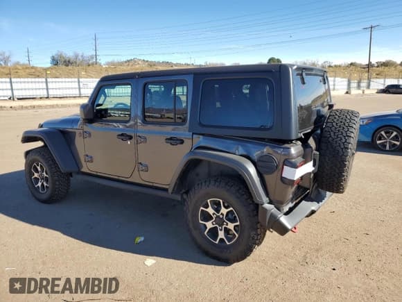 ✅ 2023 Jeep Wrangler Rubicon • VIN: 1C4HJXFN6PW509741 • Lot: 81324394. Listed on Copart with 21,755 mi. Free auction sales archive from the USA and detailed vehicle history report at DreamBid. Image 2.