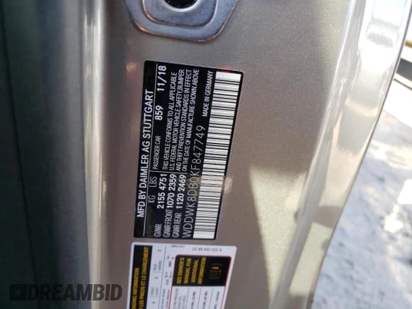 ✅ 2019 Mercedes-Benz C 300 • VIN: WDDWK8DB0KF847749 • Lot: 79090924. Wystawiony na Copart z przebiegiem Nie podano. Bezpłatny archiwum sprzedaży aukcyjnych z USA i szczegółowy raport historii pojazdu na DreamBid. Zdjęcie 12.