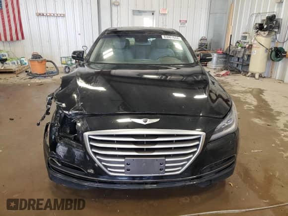 2015 Hyundai Genesis 3.8L z VIN KMHGN4JE7FU101468, wystawiony jako Copart lot #83661844 z przebiegiem 154 038 mil mil oraz Nie do naprawy • Non repairable. Historia ofert i sprzedaży dostępna na DreamBid. Obrazek 5.