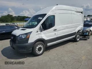 ✅ 2023 Ford Transit Cargo • VIN: 1FTBR1X81PKB23174 • Lot: 68943685. Listed on Copart with 31,784 mi. Free auction sales archive from the USA and detailed vehicle history report at DreamBid. Image 1.