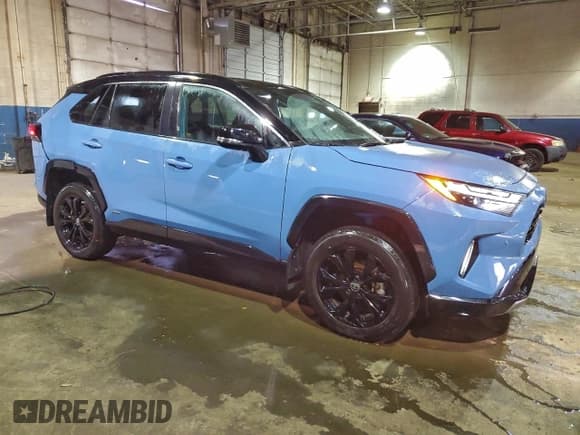 ✅ 2023 Toyota RAV4 Hybrid XSE • VIN: 4T3E6RFV2PU126698 • Lot: 94609785. Listed on Copart with 42,177 mi. Free auction sales archive from the USA and detailed vehicle history report at DreamBid. Image 4.