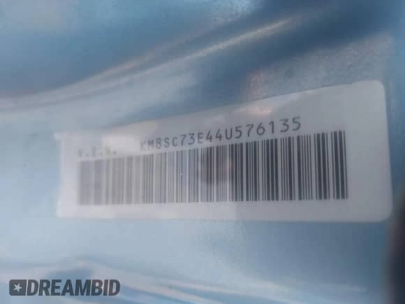 2004 Hyundai Santa Fe GLS с VIN KM8SC73E44U576135, выставлен на аукционе IAAI как лот 40993360 с пробегом 178 784 миль миль и . История ставок и продаж доступна на DreamBid. Изображение 9.