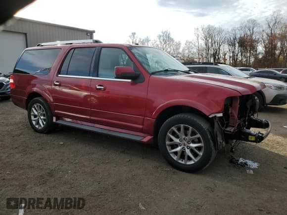 ✅ 2017 Ford Expedition Max Limited • VIN: 1FMJK1KTXHEA07740 • Lot: 92512425. Listed on Copart with 187,853 mi. Free auction sales archive from the USA and detailed vehicle history report at DreamBid. Image 4.