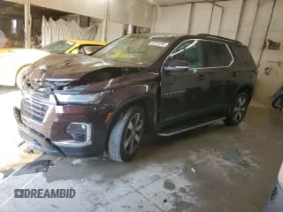 ✅ 2023 Chevrolet Traverse LT • VIN: 1GNERHKW4PJ242152 • Lot: 80753365. Wystawiony na Copart z przebiegiem 52 545 mil. Bezpłatny archiwum sprzedaży aukcyjnych z USA i szczegółowy raport historii pojazdu na DreamBid. Zdjęcie 1.