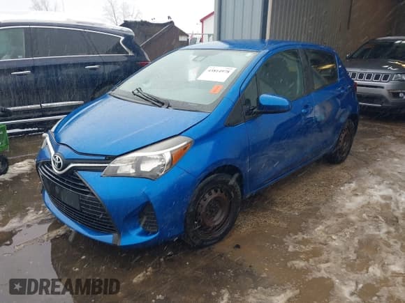 ✅ 2017 Toyota Yaris L • VIN: VNKKTUD3XHA076446 • Lot: 43814978. Listed on IAAI with 175,369 mi. Free auction sales archive from the USA and detailed vehicle history report at DreamBid. Image 2.