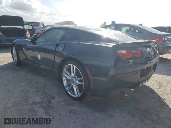 2015 Chevrolet Corvette 2LT with VIN 1G1YD2D76F5106922, listed as a Copart auction lot 73888084 with Not provided miles and Non repairable. Bid and sale history available at DreamBid. Image 2.
