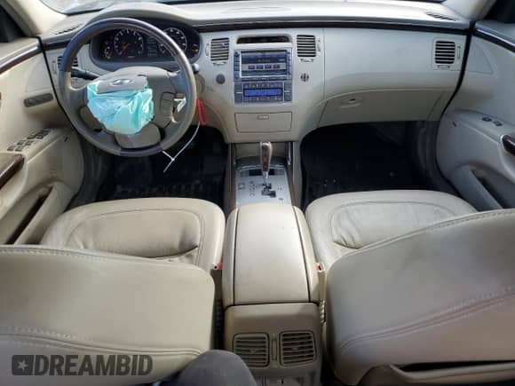 2009 Hyundai Azera Limited with VIN KMHFC46F69A372224, listed as a Copart auction lot 78834284 with 79,758 mi miles and Salvage title. Bid and sale history available at DreamBid. Image 8.