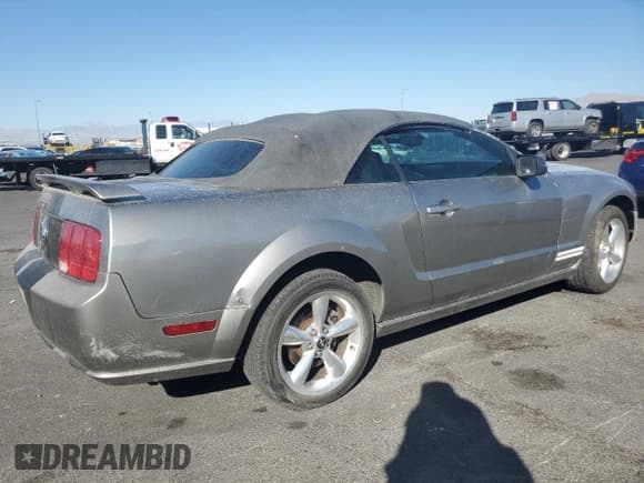 ✅ 2008 Ford Mustang GT Deluxe • VIN: 1ZVHT85H485192395 • Lot: 81083065. Listed on Copart with Not provided. Free auction sales archive from the USA and detailed vehicle history report at DreamBid. Image 3.
