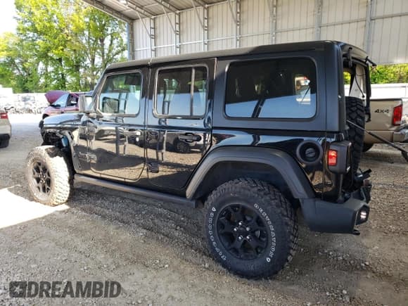 ✅ 2021 Jeep Wrangler Unlimited Willys • VIN: 1C4HJXDN2MW609088 • Лот: 55120125. Опубликован ранее на Copart с пробегом 69 125 миль. Бесплатный доступ к архиву аукционных продаж из США и подробный отчёт об истории автомобиля на DreamBid. Изображение 2.