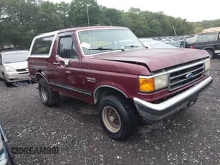 ✅ 1989 Ford Bronco • VIN: 1FMEU15H4KLA31618 • Lot: 43315615. Listed on IAAI with Not provided. Free auction sales archive from the USA and detailed vehicle history report at DreamBid. Image 1.