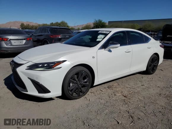 ✅ 2024 Lexus ES 350 F Sport • VIN: 58AJZ1B16RU166376 • Lot: 66847455. Wystawiony na Copart z przebiegiem 20 144 mil. Bezpłatny archiwum sprzedaży aukcyjnych z USA i szczegółowy raport historii pojazdu na DreamBid. Zdjęcie 1.