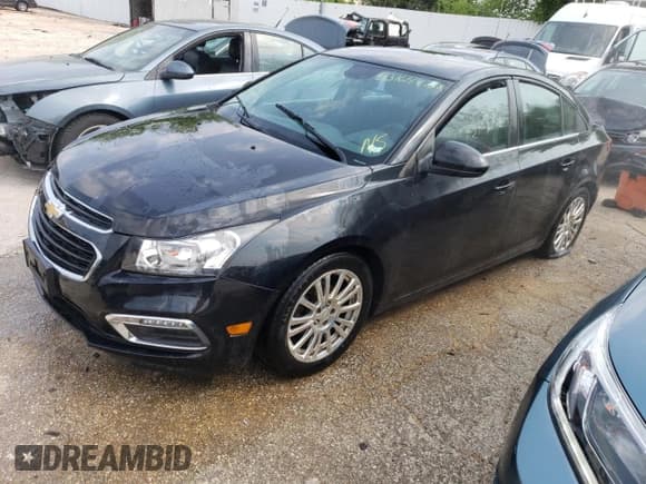 ✅ 2016 Chevrolet Cruze ECO • VIN: 1G1PJ5SB5G7115713 • Lot: 53164773. Listed on Copart with 131,977 mi. Free auction sales archive from the USA and detailed vehicle history report at DreamBid. Image 1.