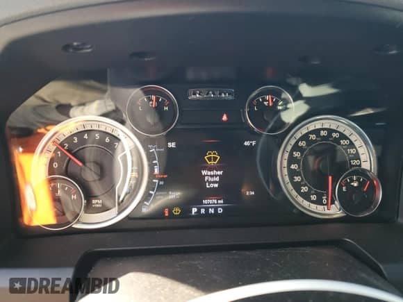 2017 Ram 1500 SLT с VIN 1C6RR7LTXHS606036, выставлен на аукционе Copart как лот 89376715 с пробегом 107 076 миль миль и Списание • Salvage title. История ставок и продаж доступна на DreamBid. Изображение 9.