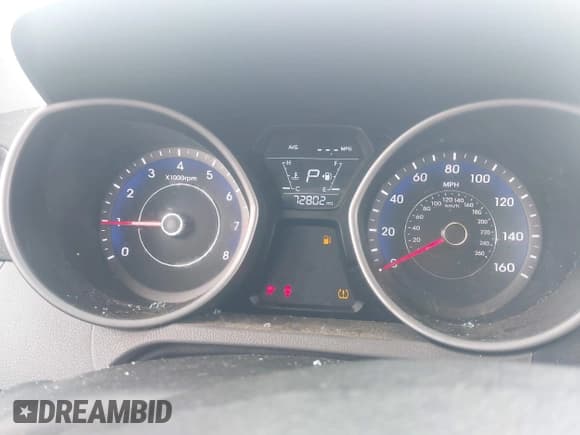 ✅ 2016 Hyundai Elantra SE • VIN: KMHDH4AE8GU541873 • Lot: 43302529. Listed on IAAI with 72,802 mi. Free auction sales archive from the USA and detailed vehicle history report at DreamBid. Image 7.