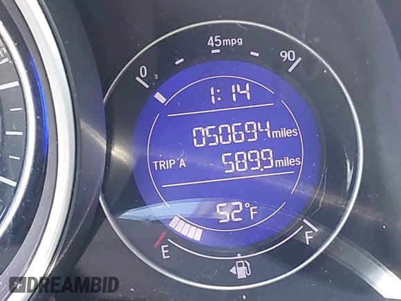 ✅ 2020 Honda Fit LX • VIN: 3HGGK5H4XLM705064 • Лот: 43651603. Опубликован ранее на IAAI с пробегом 50 694 миль. Бесплатный доступ к архиву аукционных продаж из США и подробный отчёт об истории автомобиля на DreamBid. Изображение 15.