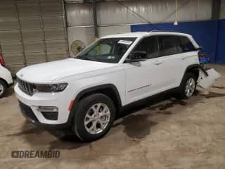 2023 Jeep Grand Cherokee Limited с VIN 1C4RJHBG1P8764397, выставлен на аукционе Copart как лот 68664035 с пробегом 21 953 миль миль и Списание • Salvage title. История ставок и продаж доступна на DreamBid. Изображение 1.