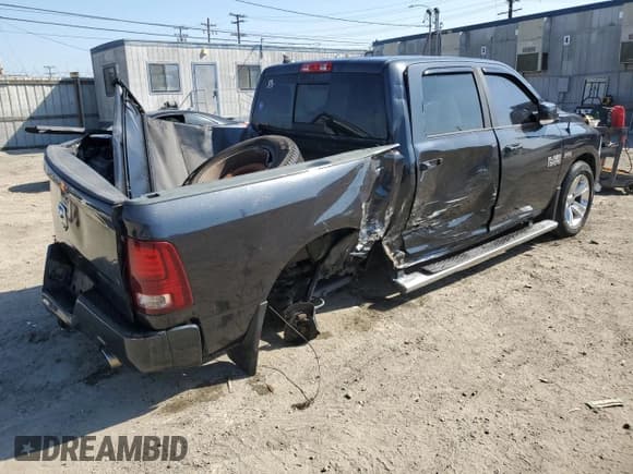 ✅ 2017 Ram 1500 Sport • VIN: 1C6RR6MT2HS574322 • Lot: 89739645. Listed on Copart with 220,272 mi. Free auction sales archive from the USA and detailed vehicle history report at DreamBid. Image 3.