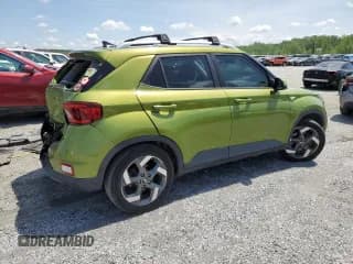 ✅ 2022 Hyundai Venue SEL • VIN: KMHRC8A36NU161468 • Lot: 54186065. Listed on Copart with 28,044 mi. Free auction sales archive from the USA and detailed vehicle history report at DreamBid. Image 3.