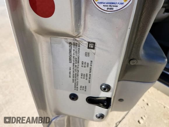 ✅ 2007 Chevrolet Malibu 2LT • VIN: 1G1ZT58N37F243670 • Lot: 90854225. Listed on Copart with 105,739 mi. Free auction sales archive from the USA and detailed vehicle history report at DreamBid. Image 12.