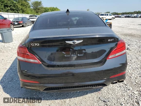 ✅ 2019 Genesis G70 Sport • VIN: KMTG24LA3KU026884 • Lot: 80513835. Listed on Copart with 114,689 mi. Free auction sales archive from the USA and detailed vehicle history report at DreamBid. Image 6.