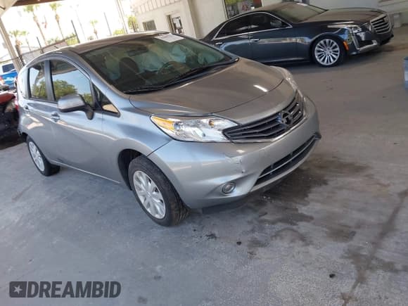 ✅ 2014 Nissan Note SV • VIN: 3N1CE2CP1EL388596 • Lot: 43087311. Listed on IAAI with 88,778 mi. Free auction sales archive from the USA and detailed vehicle history report at DreamBid. Image 1.