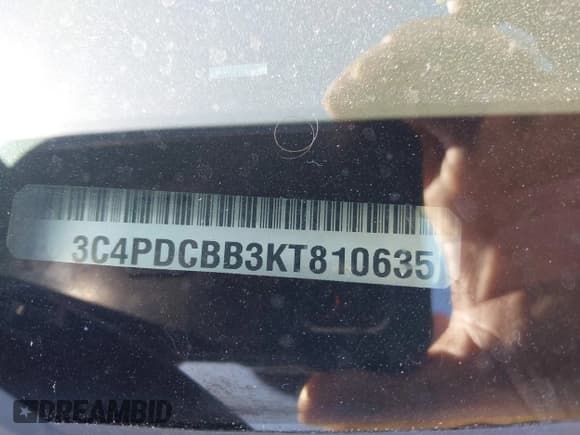 ✅ 2019 Dodge Journey SE • VIN: 3C4PDCBB3KT810635 • Lot: 43340214. Wystawiony na IAAI z przebiegiem 166 104 mil. Bezpłatny archiwum sprzedaży aukcyjnych z USA i szczegółowy raport historii pojazdu na DreamBid. Zdjęcie 12.