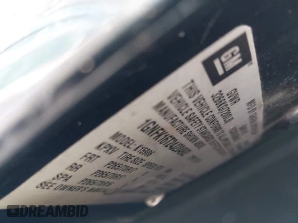 ✅ 2004 Chevrolet Suburban LS • VIN: 1GNFK16T24J204902 • Lot: 42958818. Listed on IAAI with Not provided. Free auction sales archive from the USA and detailed vehicle history report at DreamBid. Image 9.