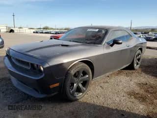 2013 Dodge Challenger SXT with VIN 2C3CDYAG2DH676337, listed as a Copart auction lot 91129205 with 173,059 mi miles and Salvage title. Bid and sale history available at DreamBid. Image 1.