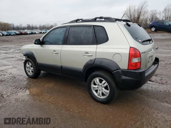 2007 Hyundai Tucson SE z VIN KM8JN12D47U587233, wystawiony jako Copart lot #84651284 z przebiegiem 187 310 mil mil oraz Szkoda całkowita • Salvage title. Historia ofert i sprzedaży dostępna na DreamBid. Obrazek 2.